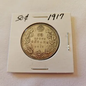 1917 Cdn 50 cent