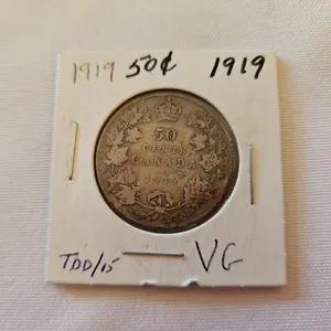 1919 Cdn 50 cent