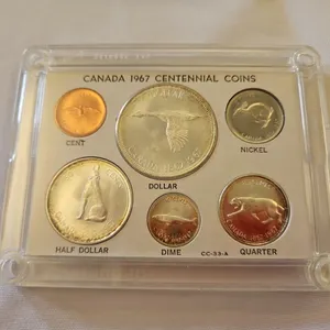 1967 Canada Centennial Coins Set