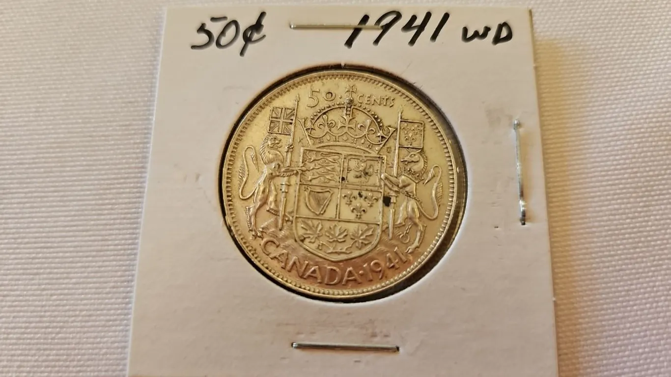 1941 Cdn 50 cent - WD