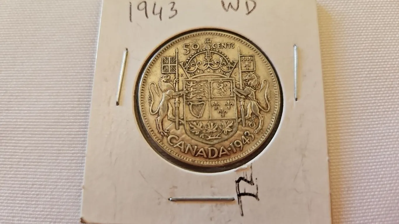 1943 Cdn 50 cent - WD