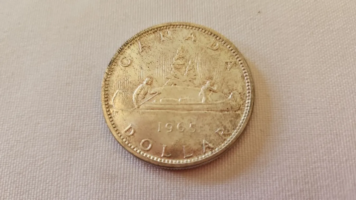 1965 Cdn Silver Dollar