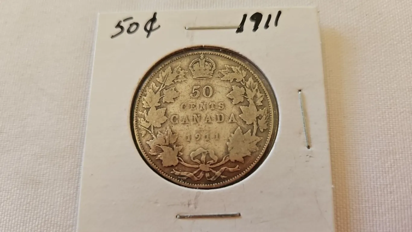 1911 Cdn 50 cent