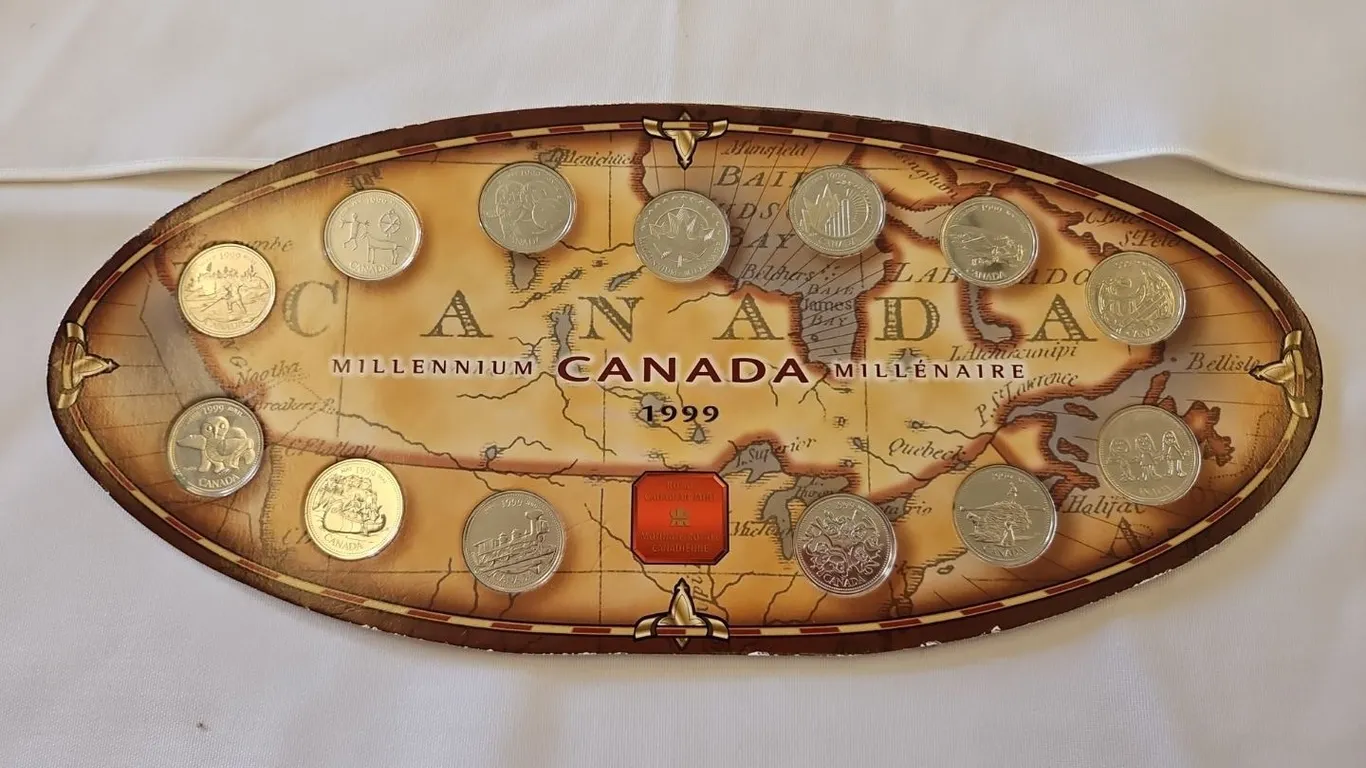 1999 Canada Millennium Quarter Set