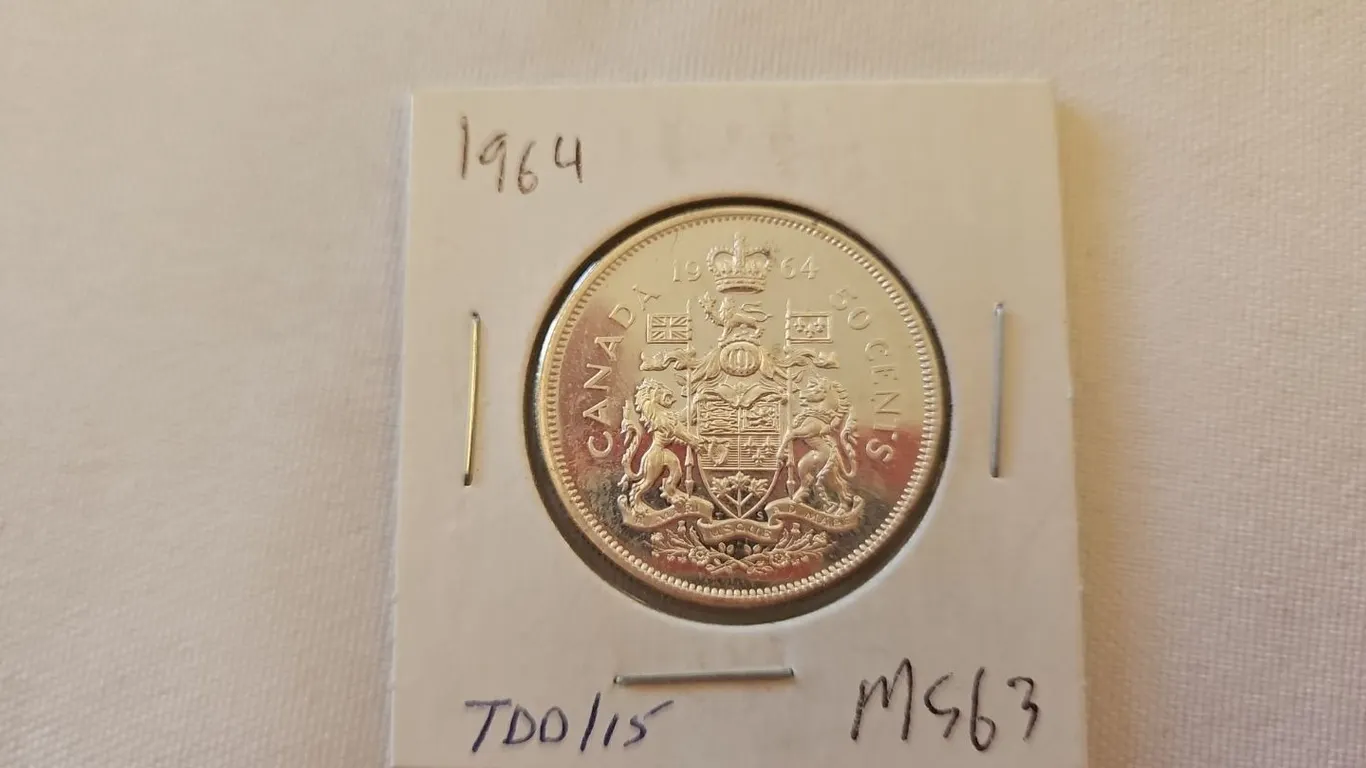 1964 Cdn 50 cent