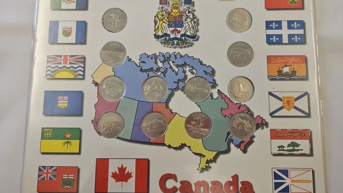 1992 Cdn Provinces Quarter Set