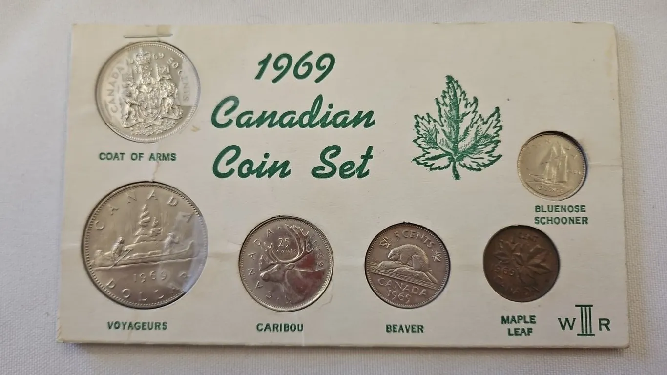1969 Cdn Coin Set
