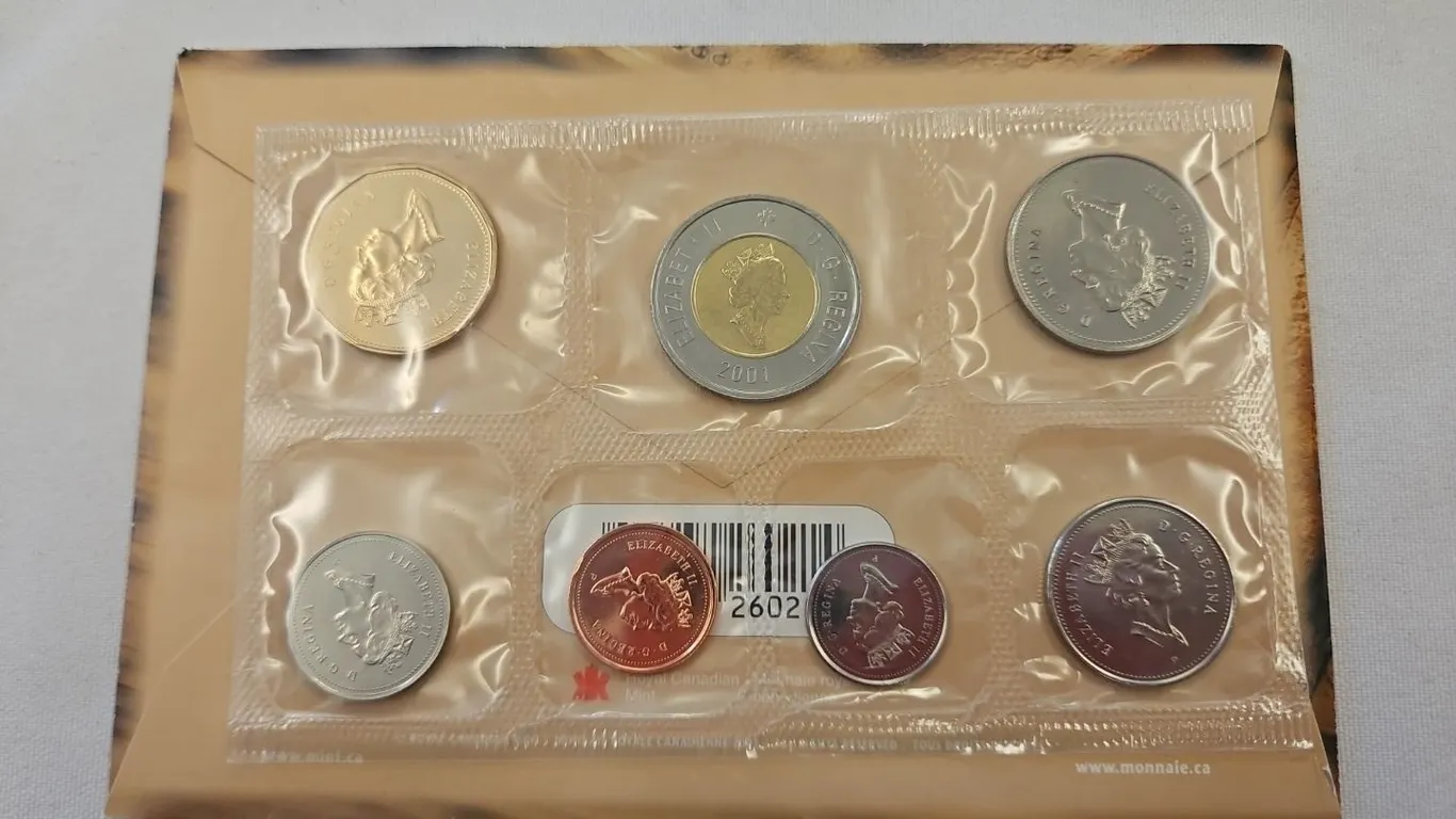 2001 RCM Set w/ envelope