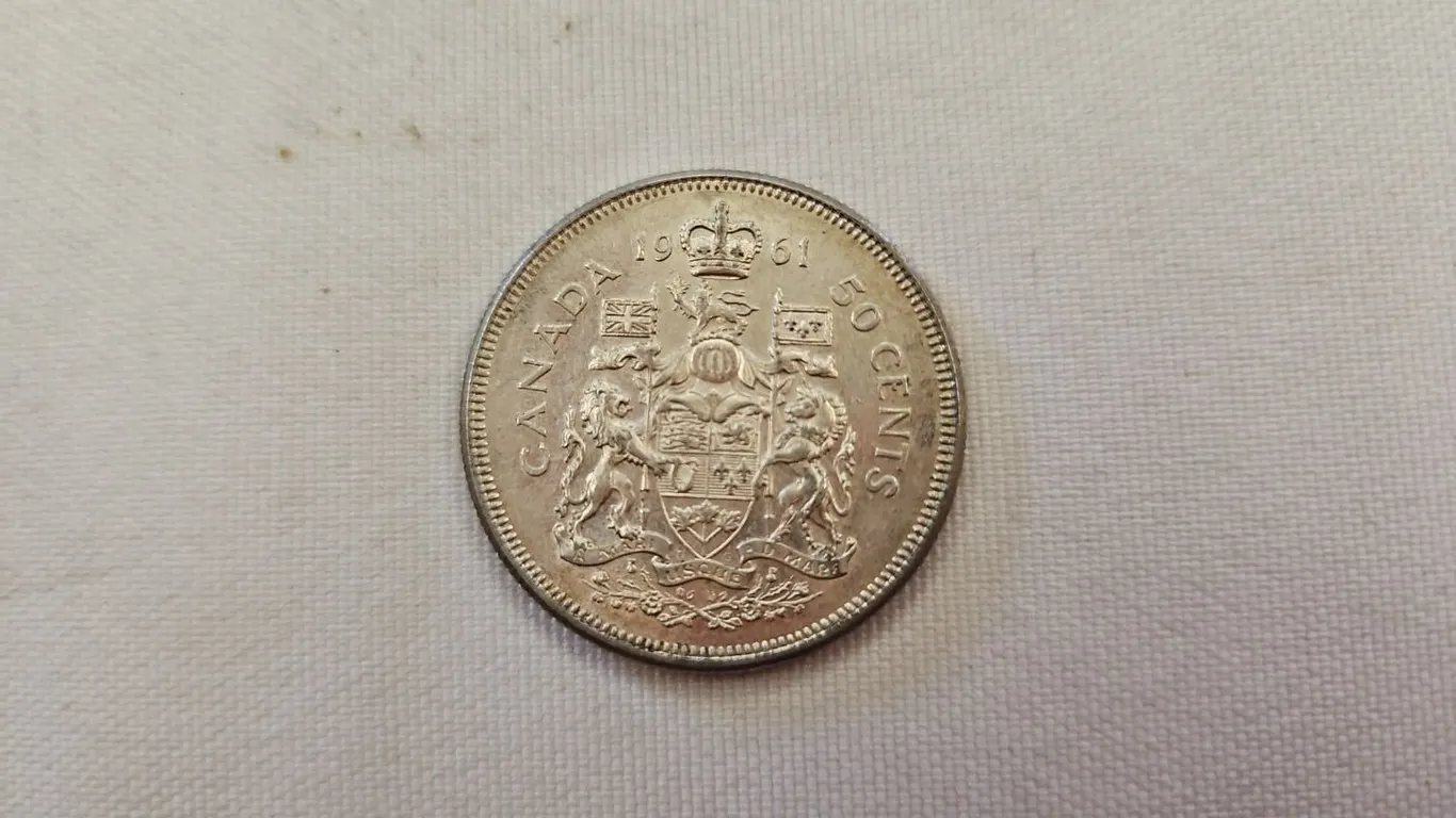 1961 Cdn 50 cent