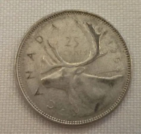 1964 Cdn quarter