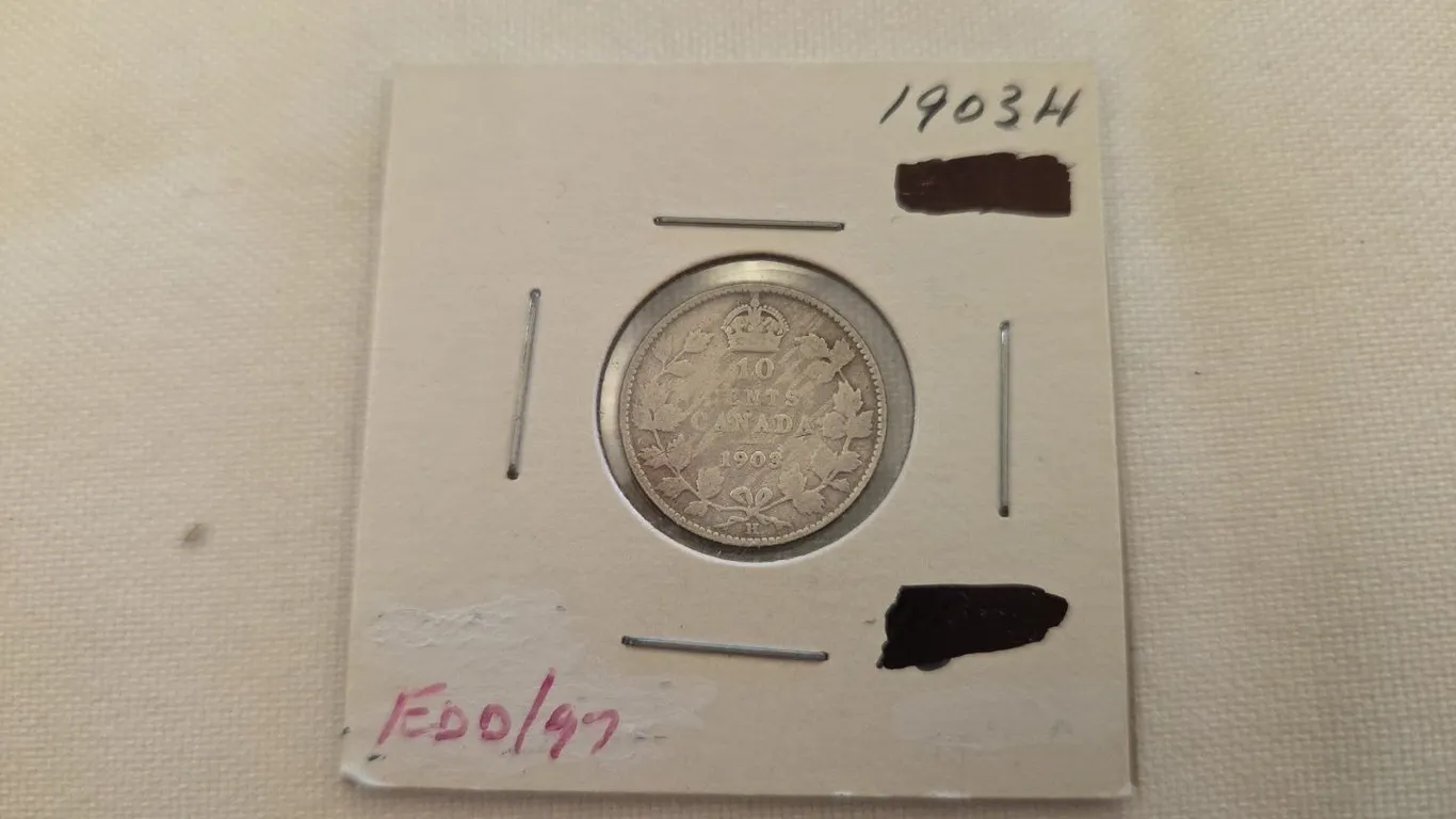 1903H Cdn 10 cent