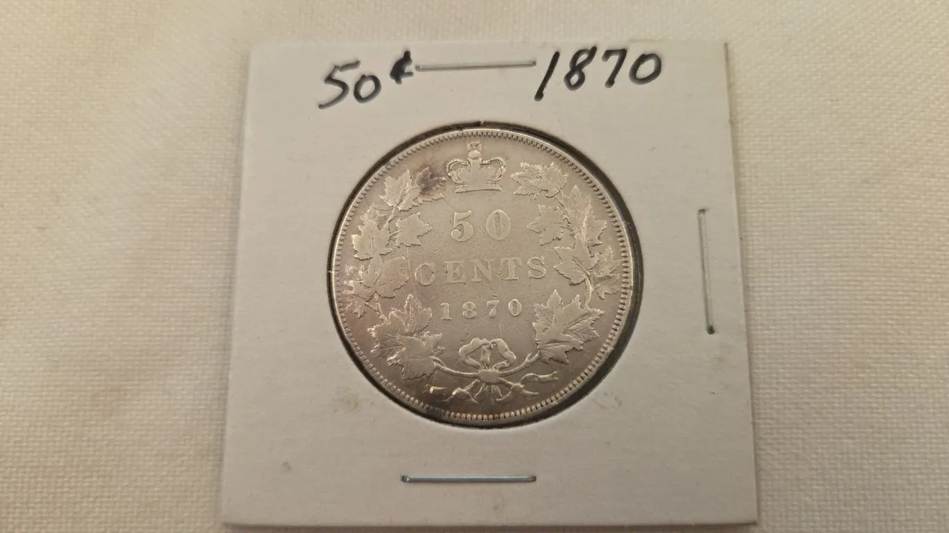 1870 Cdn 50 cent