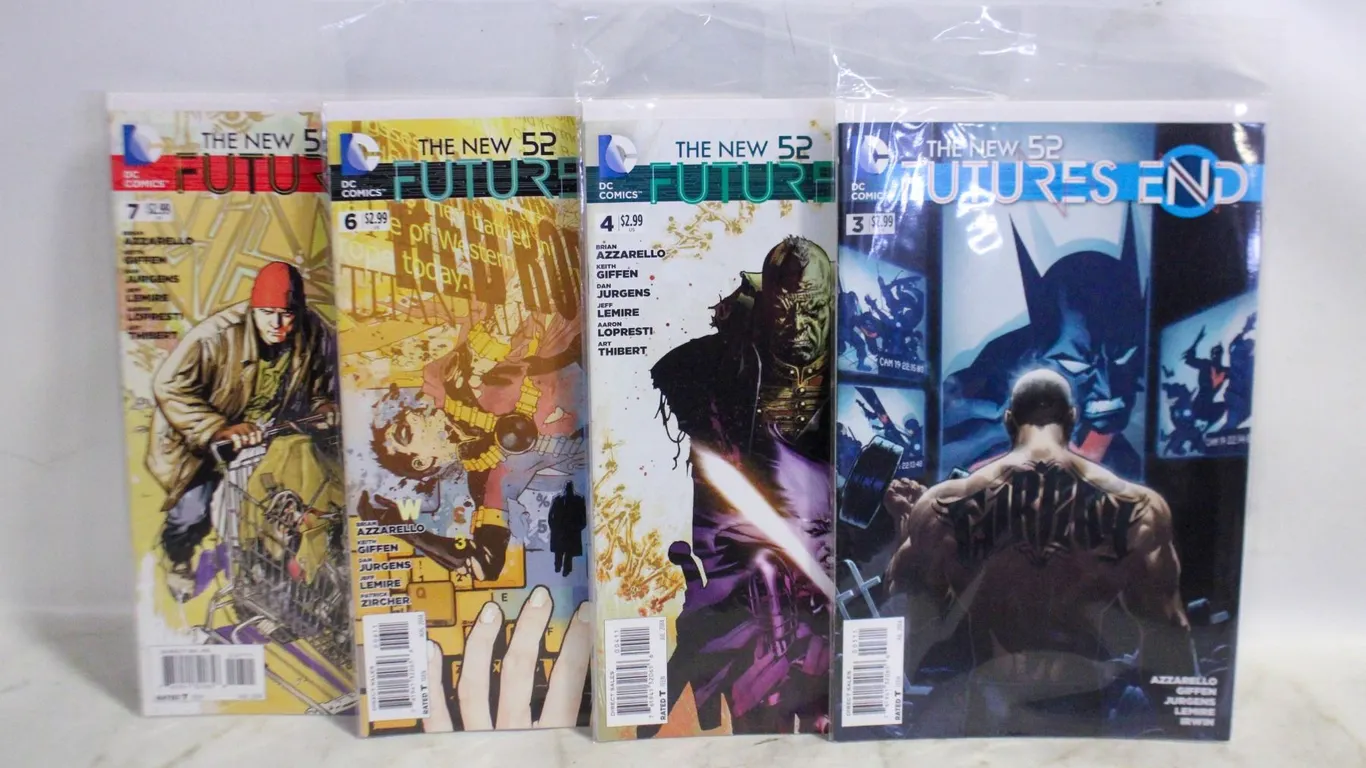 DC COMICS THE NEW 52 FUTURES END #3,4,5,6,7
