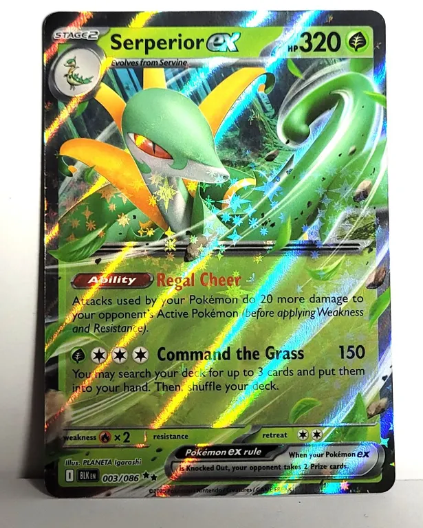 2) SERPERIOR EX3/86 DOUBLE RARE