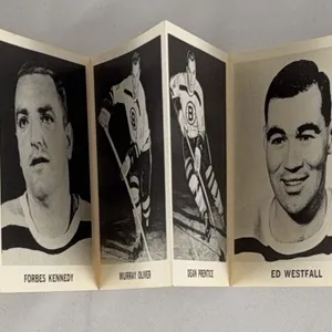 1965-66 Coca-Cola NHL Players Boston Bruins Team Strip