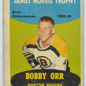 1969-70 O-Pee-Chee Bobby Orr James Norris Trophy Card