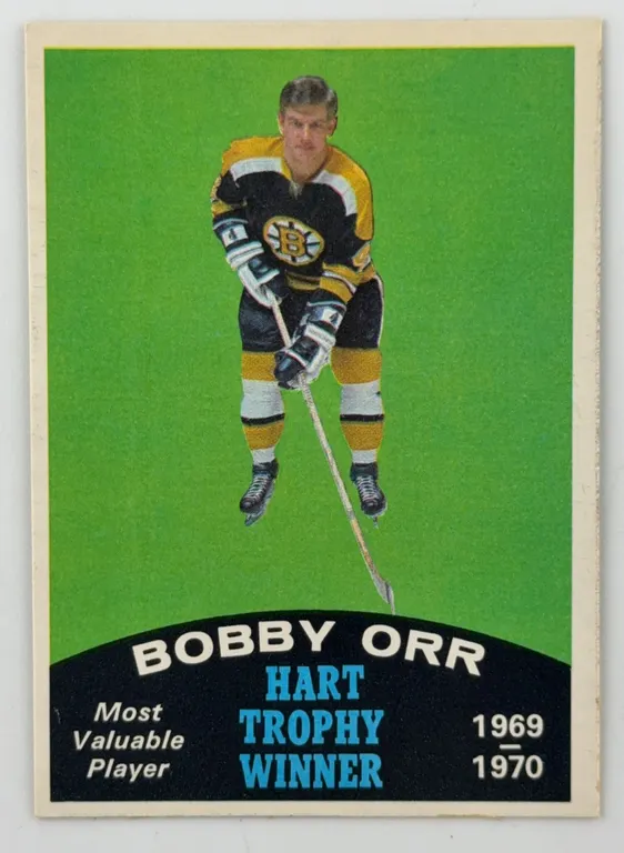 1970-71 O-Pee-Chee Bobby Orr Hart Trophy Winner Card
