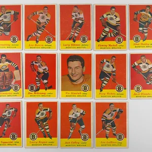 1957-58 Topps Hockey Boston Bruins Team Lot Vintage NHL Cards