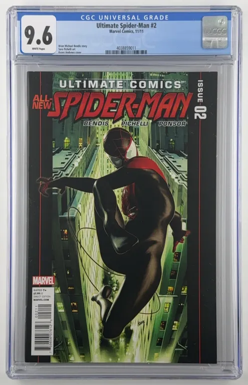Ultimate Spider-Man #2 CGC 9.6 Marvel 2011