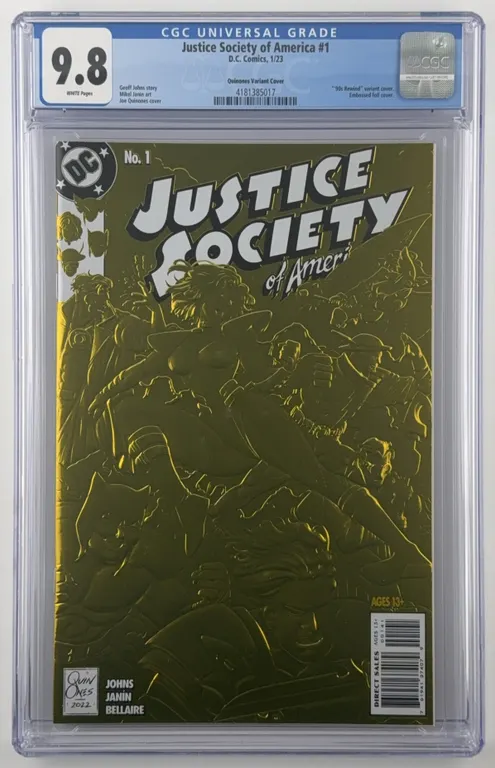 Justice Society of America #1 CGC 9.8 DC 2023