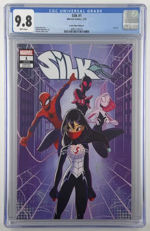 Silk #1 CGC 9.8 Marvel 2022