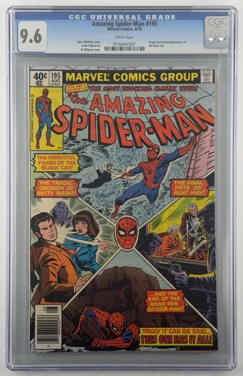 Amazing Spider-Man #195 CGC 9.6 Marvel 1979