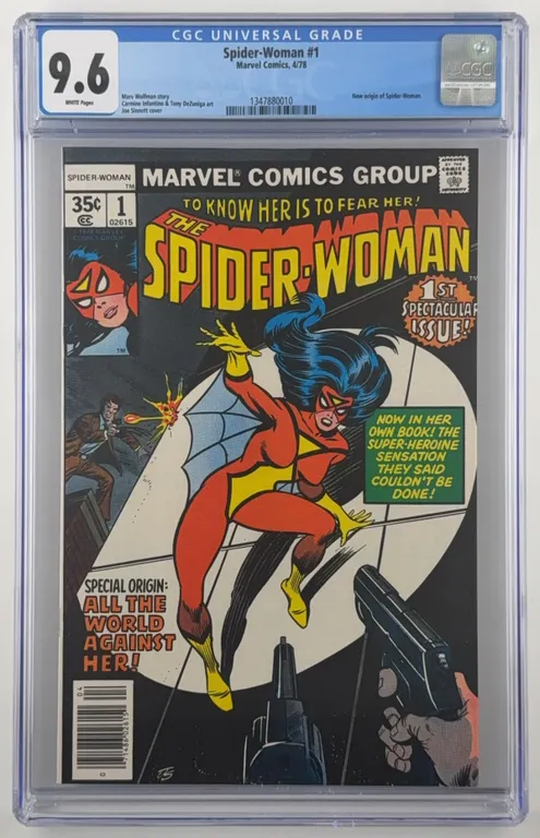 Spider-Woman #1 CGC 9.6 Marvel 1978