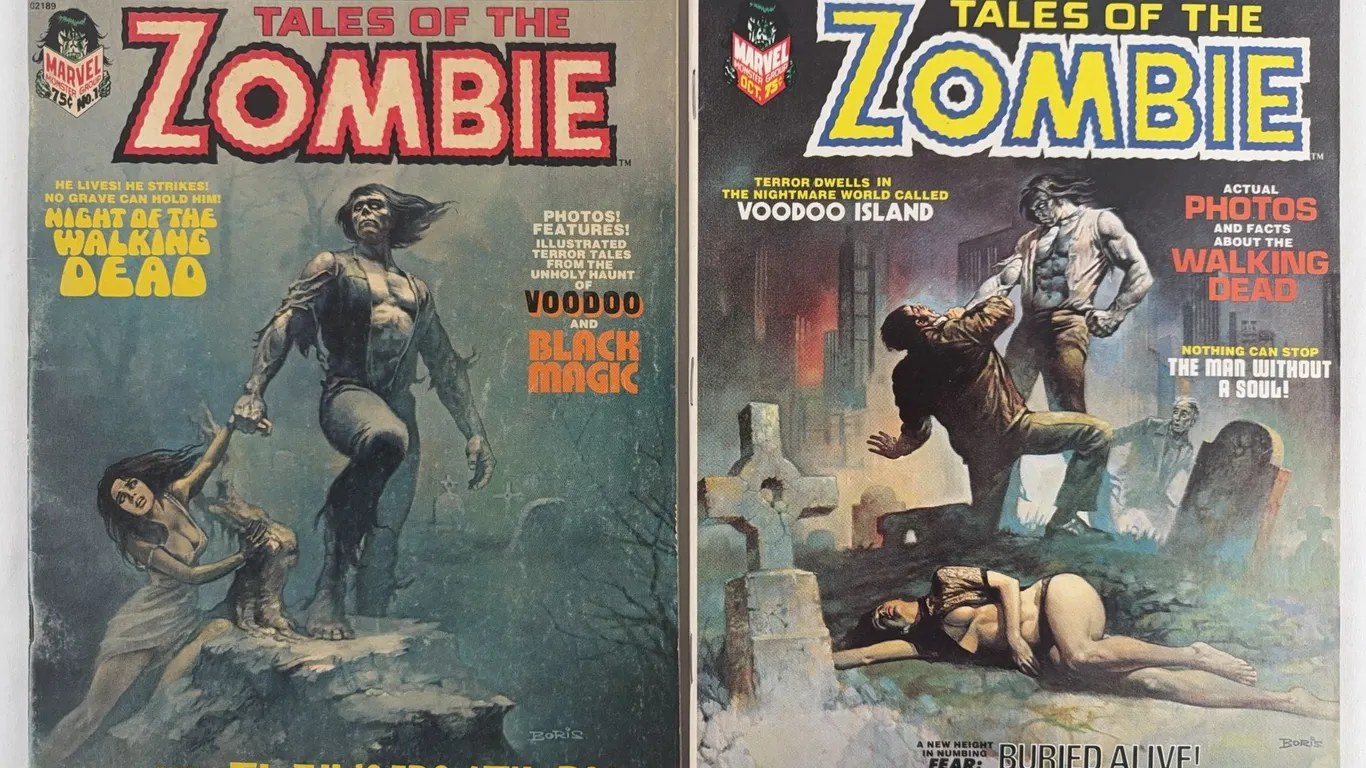 Tales of the Zombie #1-2 Marvel 1973
