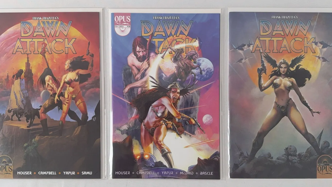 Dawn Attack #1-3 Opus Comics 2023