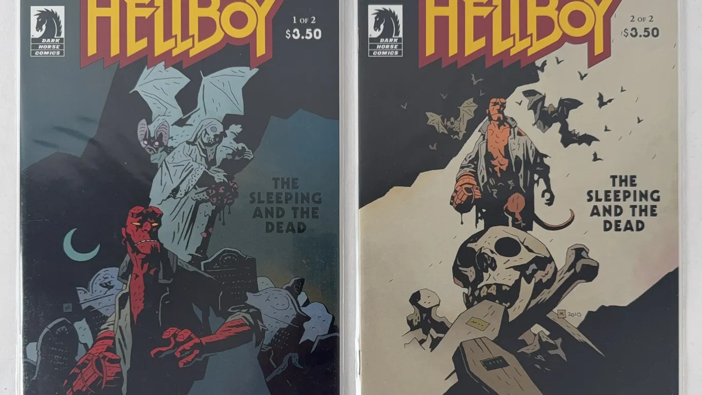 Hellboy: The Sleeping and the Dead #1-2 Dark Horse 2010