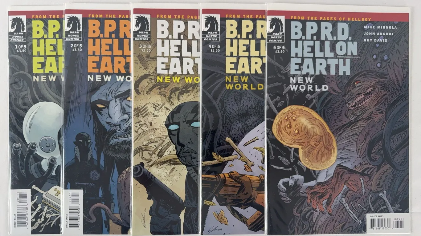 B.P.R.D.: Hell on Earth - New World #1-5 Dark Horse 2010
