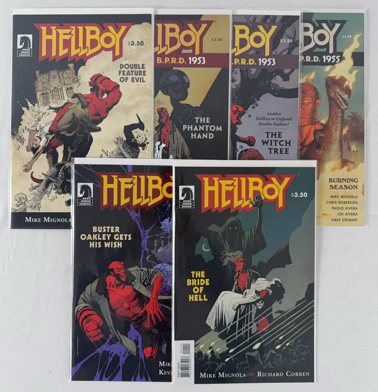 Hellboy Assorted Lot of 6 Dark Horse 2010-2015