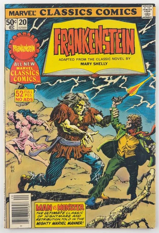 Marvel Classics Comics #20 Marvel 1977