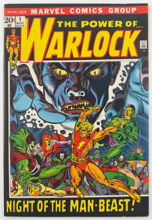 Warlock #1 Marvel 1972