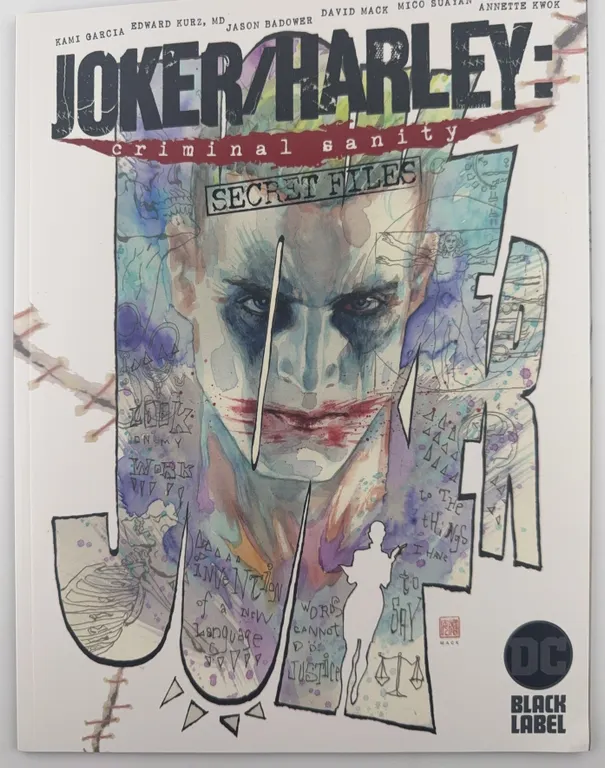 Joker/Harley: Criminal Sanity Secret Files #1 DC Black Label 2021