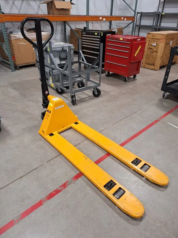 Uline H-1780 Low Profile Narrow Pallet Jack, 3300 Lb.