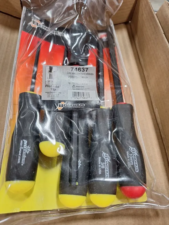 Set of Bondhaus Hex Ball Drivers
