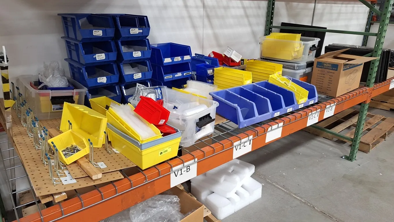 Assorted Poly Bins, More