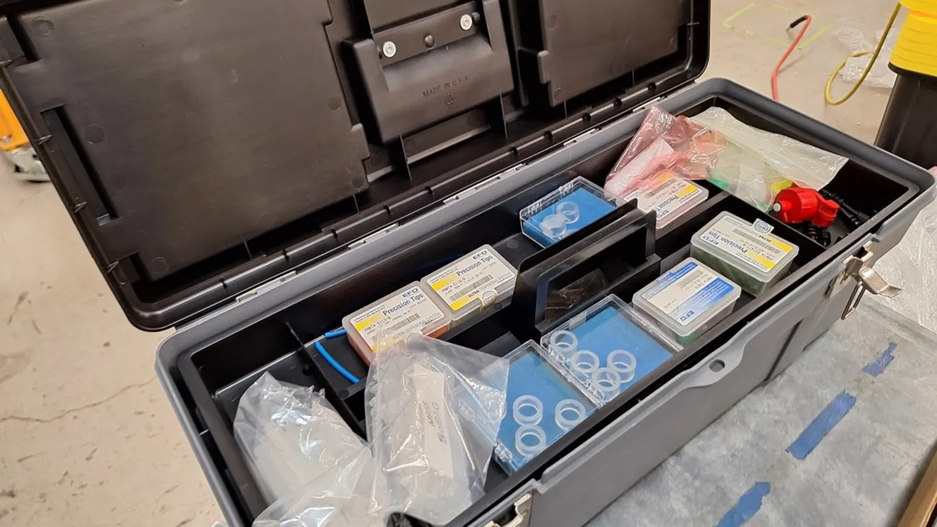 Poly Tool Box with Contents
