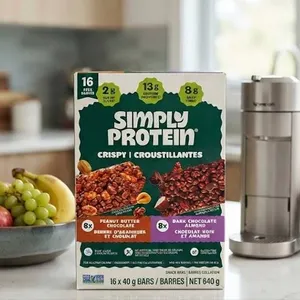 Simply Protein Crispy Bars 16 Pack 640g