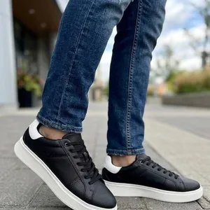 Aldo Black Leather Sneakers Size 9