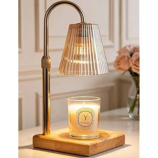 Allanmen Candle Warmer Lamp With 2 Bulbs