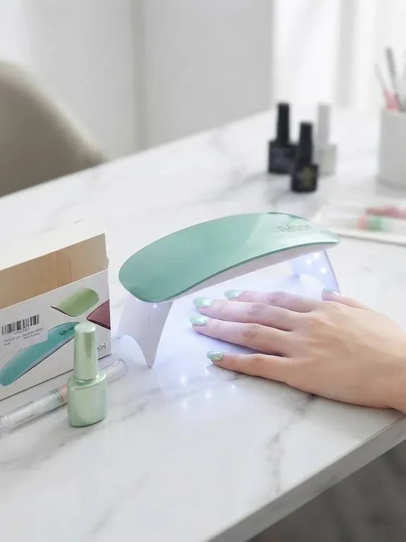 SUNmini 48W UV LED Nail Lamp, Blue, New
