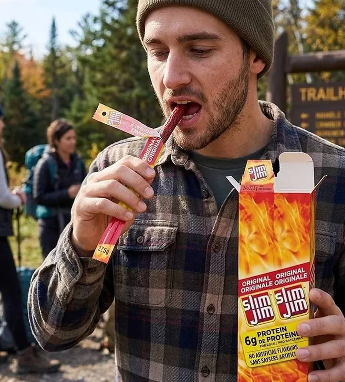 Slim Jim Original Spicy Sausage Snack 24x27.5g