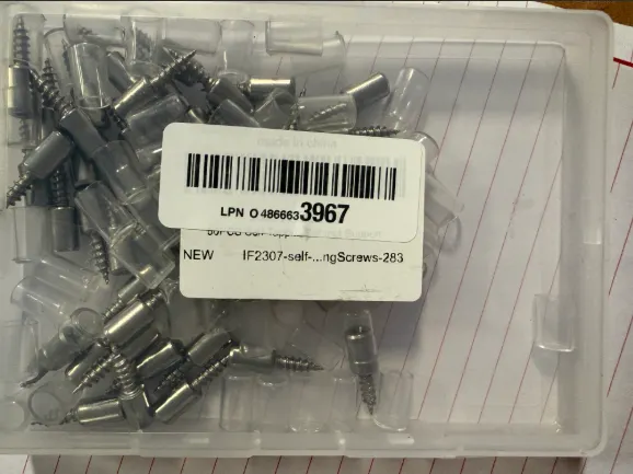 Self-Tapping Screws Cabinet Clapboard Laminate Support,