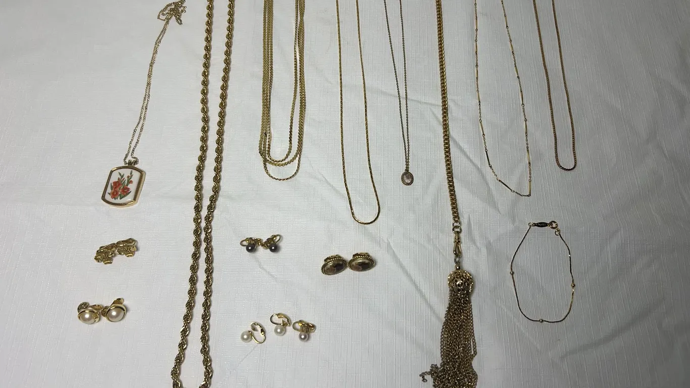 Gold Tone Costume Jewelry