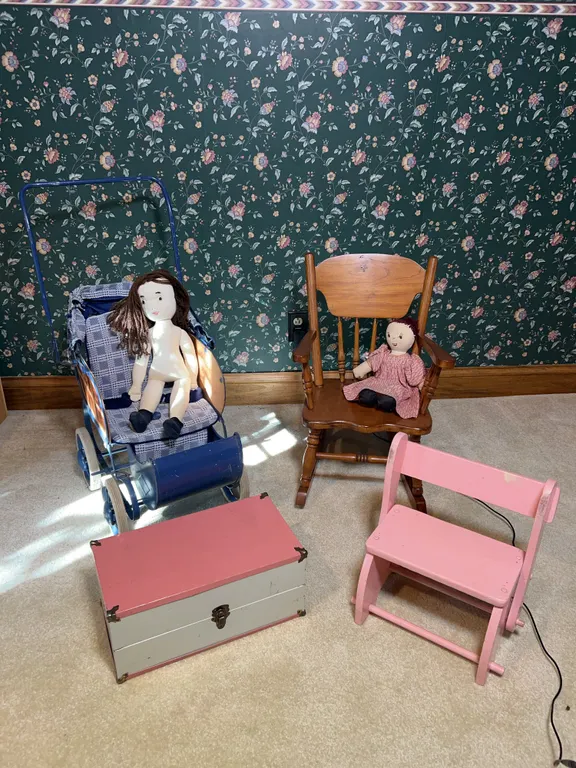 VTG Toy Pram & More