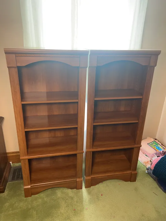 Pair of Modern Bookcases