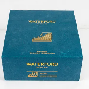 2022 Waterford Crystal Baby Bootie Ornament