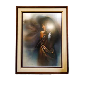 Limited Edition Lithograph - "White Feather" by Lee Bogle (1946-)